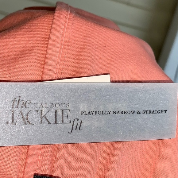 NWT Talbots Jackie Fit Blazer Plus Size 22W Petite Peach Coral Half Sleeve 22WP - Picture 7 of 8